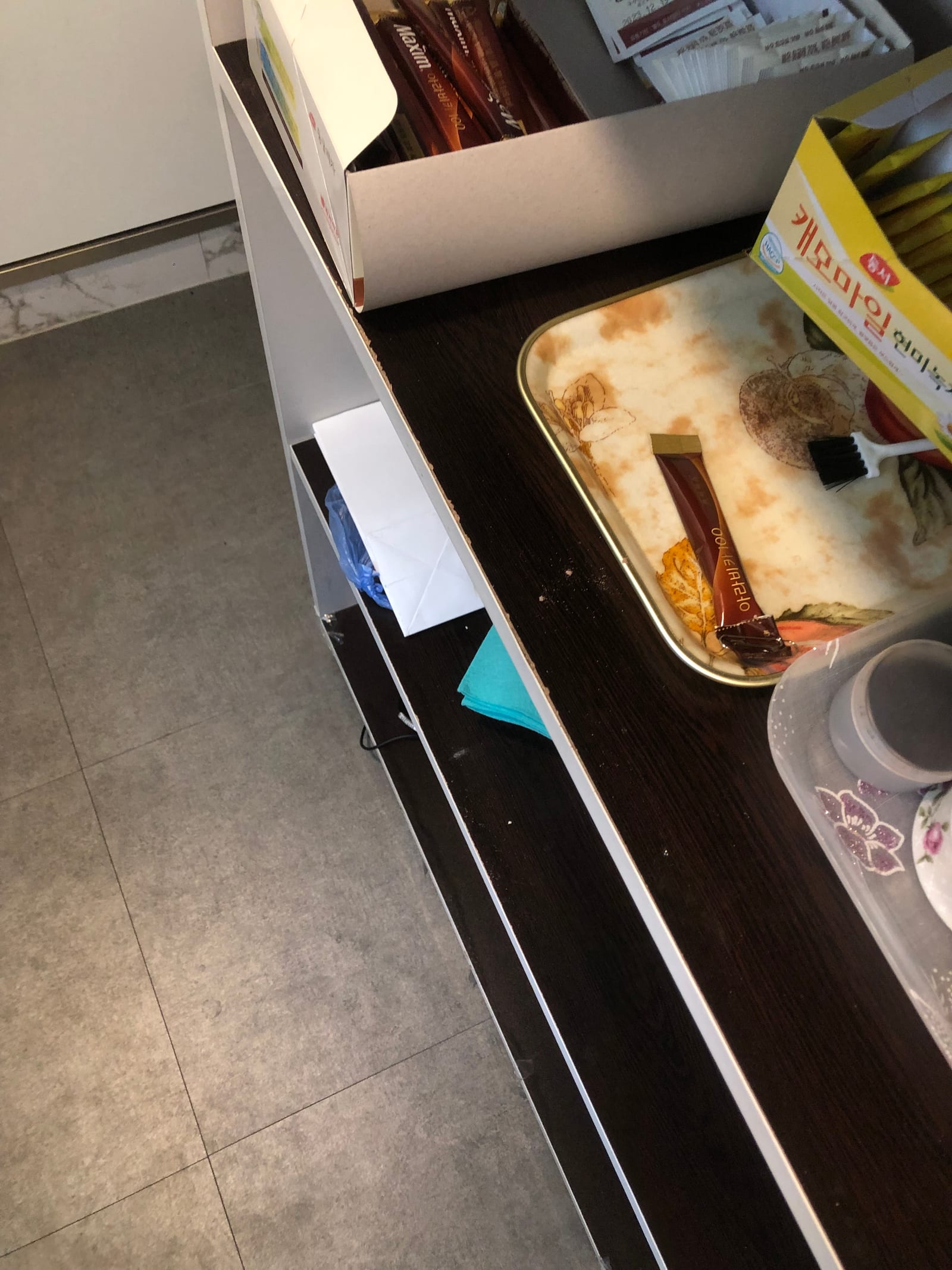 파주 금촌 바닥왁스코팅 시공 사진